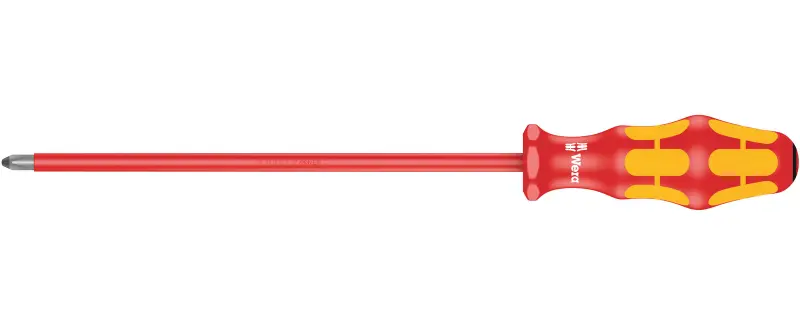 Wera 006165 Elektrikářský šroubovák Kraftform Plus PZ 2x200 mm typ 165 i VDE (W05006165001)