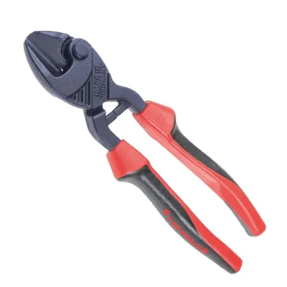 Kompaktní pákové nůžky FORMAT, rukojeti s vícesložkovými plastovými návleky (190 mm)