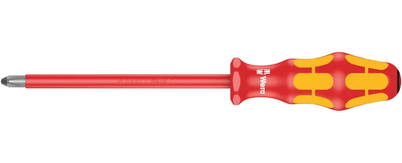 Wera 006166 Elektrikářský šroubovák Kraftform Plus PZ 3x150 mm typ 165 i VDE (W05006166001)