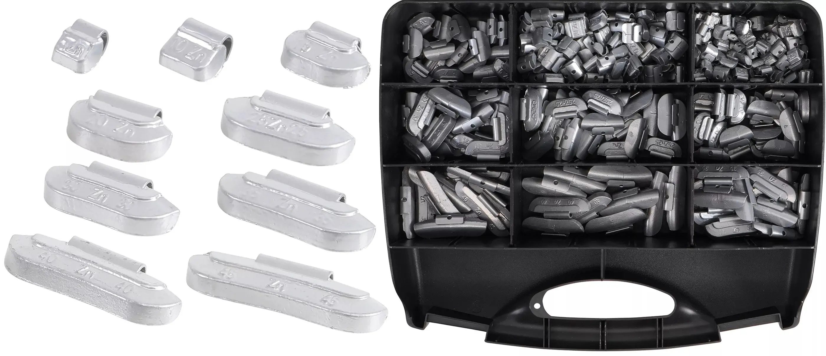 Vyvažovací závaží BGS109425 Sada 320 dílů (BGS109425)