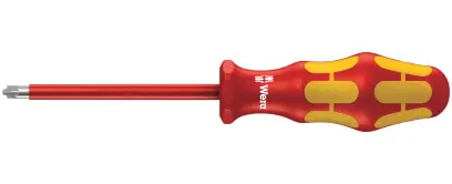 Wera 006190 Elektrikářský šroubovák Kraftform Plus PZ/S 1x80 mm typ 165 i VDE (W05006190001)