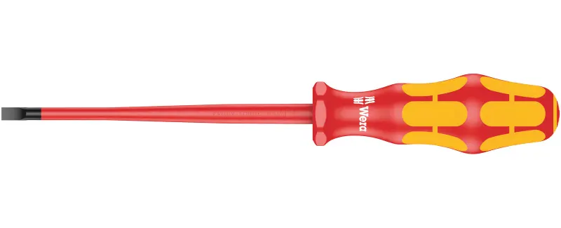 Wera 006442 Elektrikářský šroubovák Kraftform Plus 1,0x5,5x125 mm typ 160 iS VDE izolovaný, snížený průměr čepele (W05006442001)
