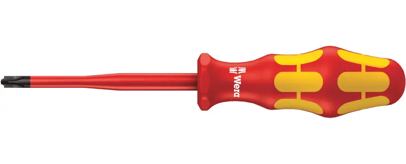 Wera 006456 Elektrikářský šroubovák Kraftform Plus PH/S 2x100 mm typ 162 iS VDE, izolovaný, snížený průměr čepele (W05006456001)