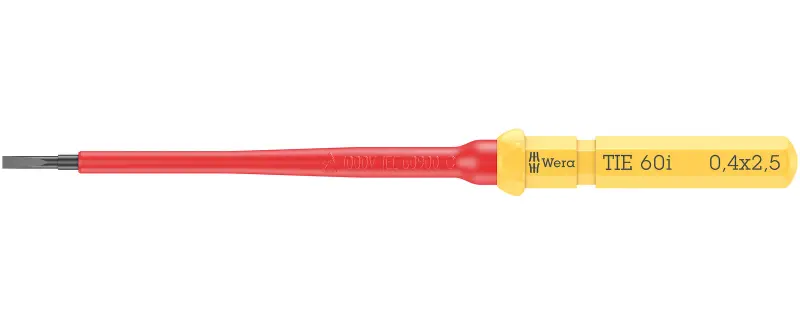 Wera 006500 Výměnná šroubovací čepel SL Kraftform Kompakt VDE 60 i 0,4 x 2,5 x 157 mm TIE (W05006500001)
