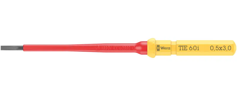 Wera 006501 Výměnná šroubovací čepel SL Kraftform Kompakt VDE 60 i 0,5 x 3,0 x 157 mm TIE (W05006501001)