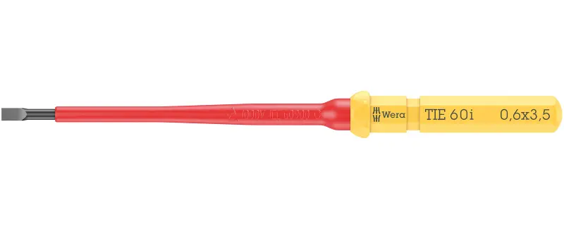 Wera 006502 Výměnná šroubovací čepel SL Kraftform Kompakt VDE 60 i 0,6 x 3,5 x 157 mm TIE (W05006502001)