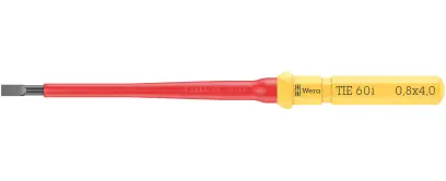 Wera 006503 Výměnná šroubovací čepel SL Kraftform Kompakt VDE 60 i 0,8 x 4,0 x 157 mm TIE (W05006503001)