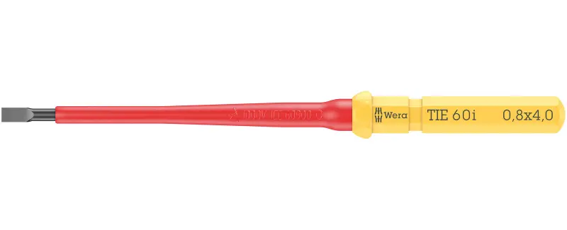 Wera 006503 Výměnná šroubovací čepel SL Kraftform Kompakt VDE 60 i 0,8 x 4,0 x 157 mm TIE (W05006503001)