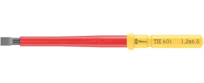 Wera 006505 Výměnná šroubovací čepel SL Kraftform Kompakt VDE 60 i 1,2 x 6,5 x 157 mm TIE (W05006505001)