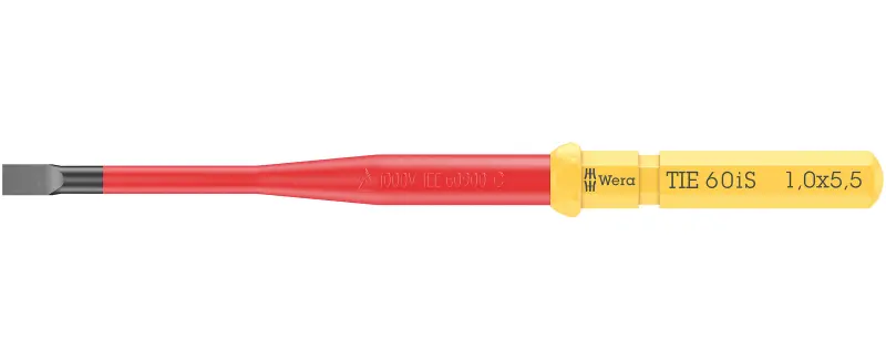 Wera 006508 Výměnná šroubovací čepel SL Kraftform Kompakt VDE 60 iS 1,0 x 5,5 x 157 mm TIE (W05006508001)