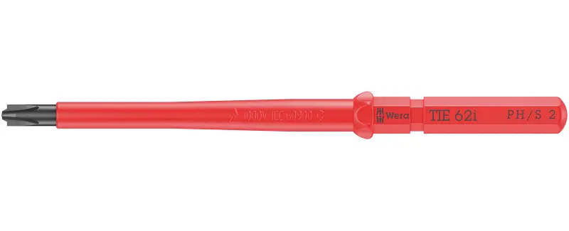 Wera 006515 Výměnná šroubovací čepel Kraftform Kompakt VDE 62 i PH/S # 2 x 157 mm TIE (W05006515001)
