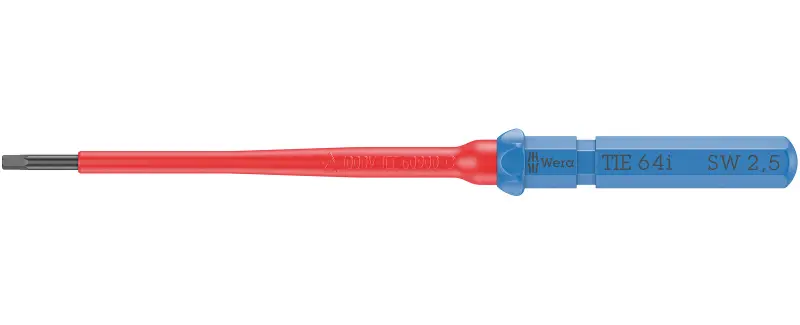 Wera 006518 Výměnná šroubovací čepel HEX Kraftform Kompakt VDE 64 i 2,5 x 157 mm TIE (W05006518001)