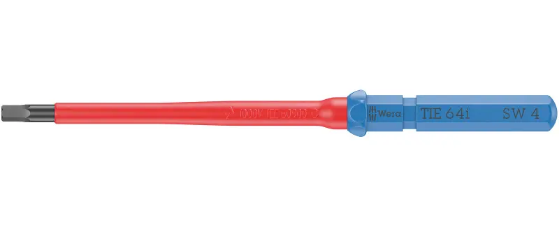 Wera 006520 Výměnná šroubovací čepel HEX Kraftform Kompakt VDE 64 i 4,0 x 157 mm TIE (W05006520001)