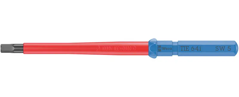 Wera 006521 Výměnná šroubovací čepel HEX Kraftform Kompakt VDE 64 i 5,0 x 157 mm TIE (W05006521001)
