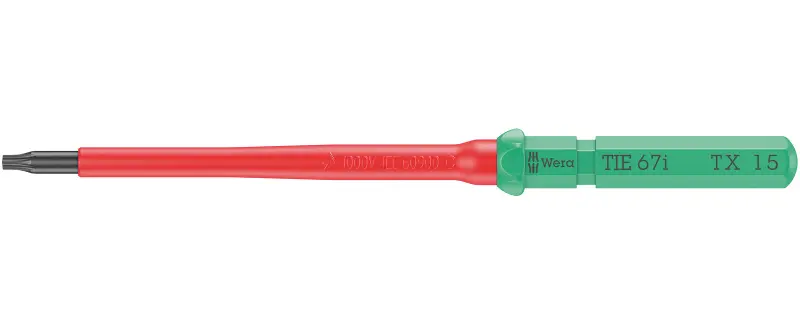 Wera 006535 Výměnná šroubovací čepel TX Kraftform Kompakt VDE 67 i TORX 15 x 157 mm TIE (W05006535001)