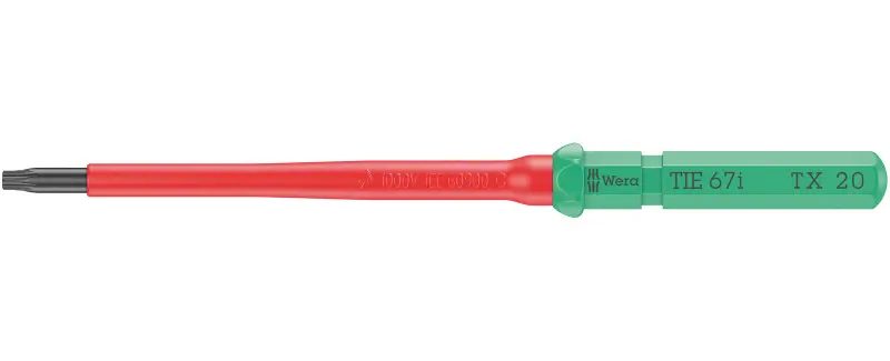 Wera 006536 Výměnná šroubovací čepel TX Kraftform Kompakt VDE 67 i TORX 20 x 157 mm TIE (W05006536001)