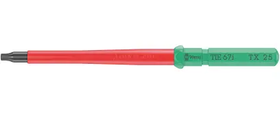 Wera 006537 Výměnná šroubovací čepel TX Kraftform Kompakt VDE 67 i TORX 25 x 157 mm TIE (W05006537001)