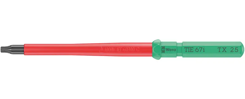 Wera 006537 Výměnná šroubovací čepel TX Kraftform Kompakt VDE 67 i TORX 25 x 157 mm TIE (W05006537001)