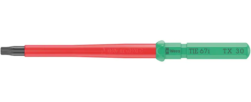 Wera 006539 Výměnná šroubovací čepel TX Kraftform Kompakt VDE 67 i TORX 30 x 157 mm TIE (W05006539001)