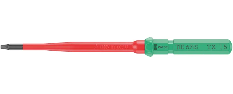 Wera 006540 Výměnná šroubovací čepel TX Kraftform Kompakt VDE 67 iS TORX 15 x 157 mm TIE (W05006540001)