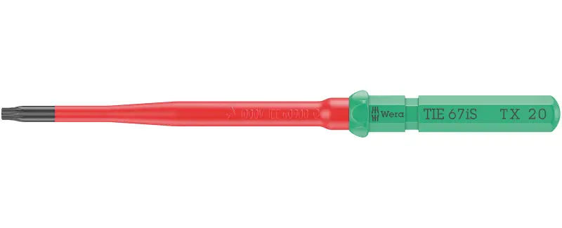 Wera 006541 Výměnná šroubovací čepel TX Kraftform Kompakt VDE 67 iS TORX 20 x 157 mm TIE (W05006541001)