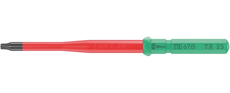 Wera 006542 Výměnná šroubovací čepel TX Kraftform Kompakt VDE 67 iS TORX 25 x 157 mm TIE (W05006542001)