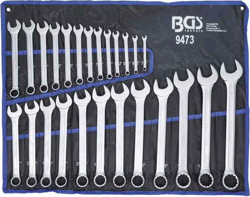 Očkoploché klíče 1/4 ÷ 1 1/4