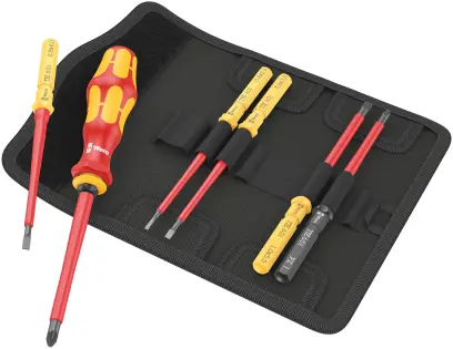 Wera 006601 Výměnné šroubovací čepele Kraftform Kompakt VDE 7 Universal 2 TIE - 7 dílů (W05006601001)