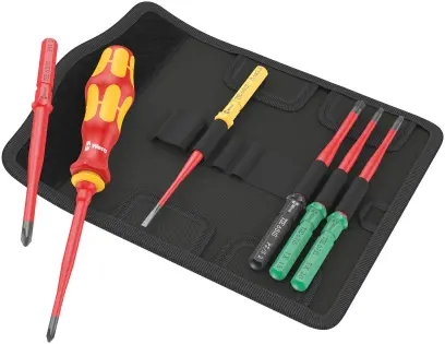 Wera 006603 Výměnné šroubovací čepele Kraftform Kompakt VDE 7 extra slim 1 TIE - 7 dílů (W05006603001)