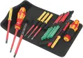 Wera 006611 Ruční držáky a výměnné šroubovací čepele Kraftform Kompakt VDE 17 Universal 1 Tool Finder TIE - 17 dílů (W05006611001)