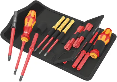 Wera 006614 Výměnné šroubovací čepele Kraftform Kompakt VDE 18 Universal 2 TIE - 17 dílů (W05006614001)