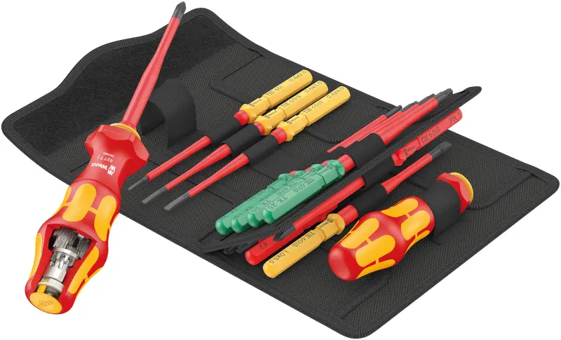 Wera 006641 Výměnné šroubovací čepele Kraftform Kompakt Turbo i Imperial 1 TIE - 16 dílů (W05006641001)