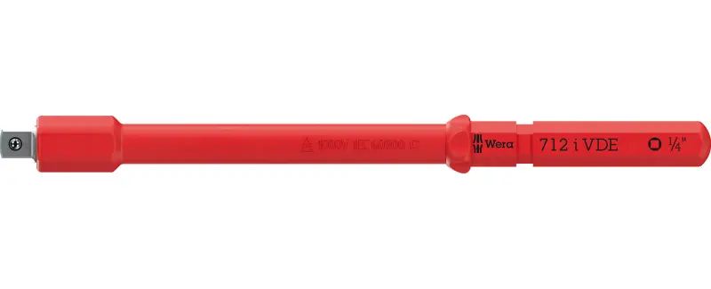 Wera 006642 Izolovaný adaptér na hlavice 1/4" Kraftform Kompakt A VDE 712 i (W05006642001)