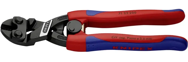 Kompaktní štípací kleště Knipex 71 22 200 - CoBolt®, vícesložkové návleky (K 71 22 200)