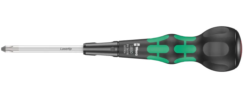 Wera 007906 Křížový šroubovák PH Kraftform Ball-Grip typ 1850, PH 2 x 100 mm (W05007906001)