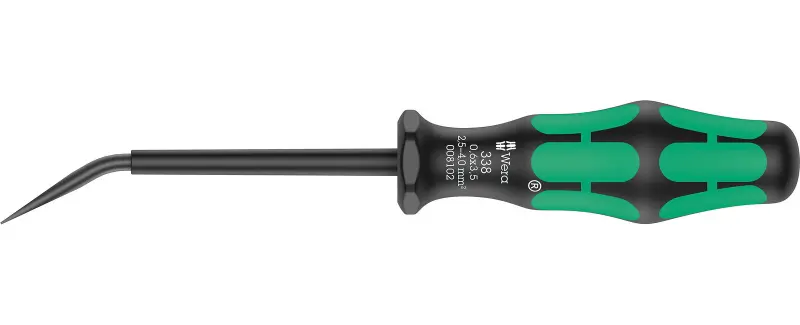 Wera 008102 Nástroj 0,6x3,5x81 mm pro ovládání řadových svorek. Typ 338 (W05008102001)