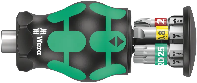 Wera 008873 Držák bitů Kraftform Kompakt Stubby se zásobníkem 1 - 6 dílů (W05008873001)