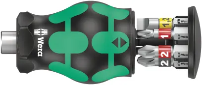 Wera 008874 Držák bitů Kraftform Kompakt Stubby se zásobníkem 2 - 6 dílů (W05008874001)