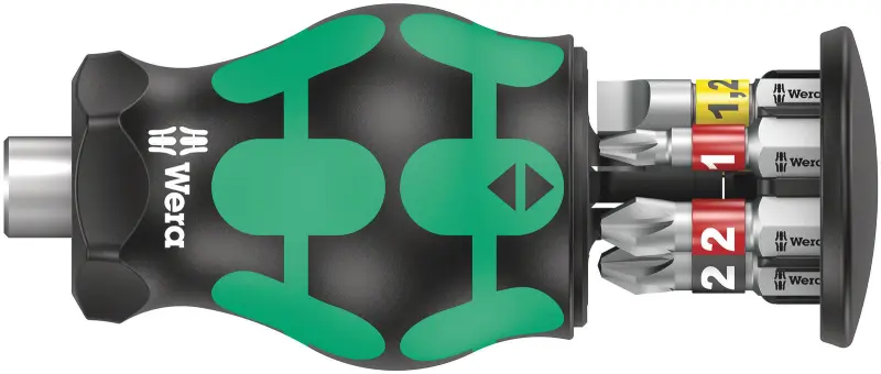 Wera 008874 Držák bitů Kraftform Kompakt Stubby se zásobníkem 2 - 6 dílů (W05008874001)