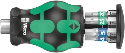 Wera 008875 Držák bitů Kraftform Kompakt Stubby se zásobníkem 3 - 6 dílů (W05008875001)