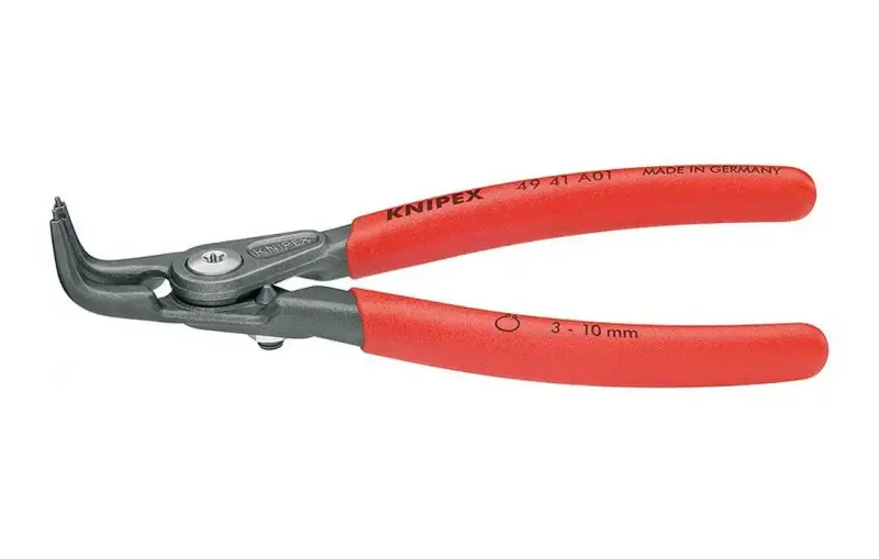 Kleště Knipex 49 41 A01 precizní pro vnější pojistné kroužky rovné hroty (K 49 41 A01)