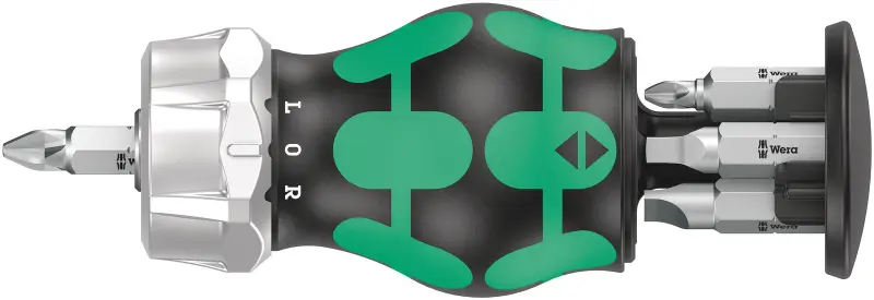 Wera 008886 Ráčnový šroubovák Kraftform Kompakt Stubby Magazin RA 4 - 6 dílů (W05008886001)