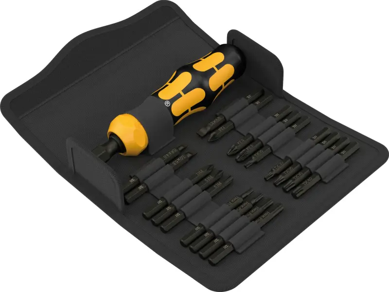 Wera 018110 Rázové šroubováky 1/4" Kraftform Plus 900 Set 1 - 19 dílů (W05018110001)