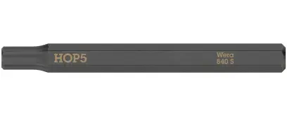 Wera 018152 Šroubovací bit Hex-Plus 4 mm pro rázové šroubováky 840 S (W05018152001)