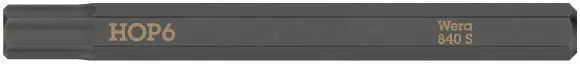 Wera 018153 Šroubovací bit Hex-Plus 5 mm pro rázové šroubováky 840 S (W05018153001)