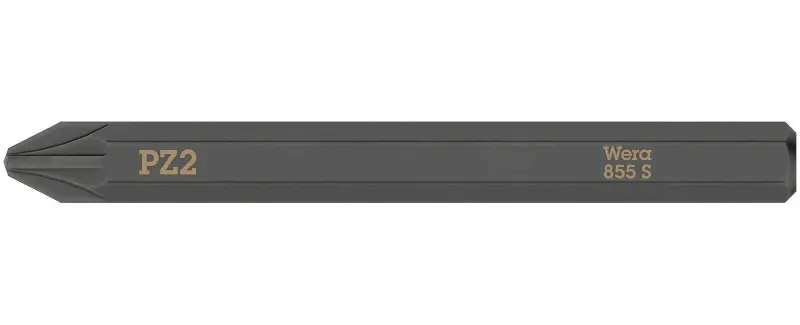 Wera 018164 Šroubovací bit PZ 2 pro rázové šroubováky 851 S (W05018164001)