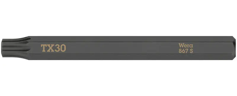Wera 018169 Šroubovací bit TX 30 pro rázové šroubováky 867 S (W05018169001)