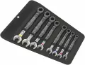 Wera 020012 Očkoploché ráčnové klíče 5/16 ÷ 3/4" 6000 Joker 8 Imperial Set 1, palcové - 8 dílů (W05020012001)