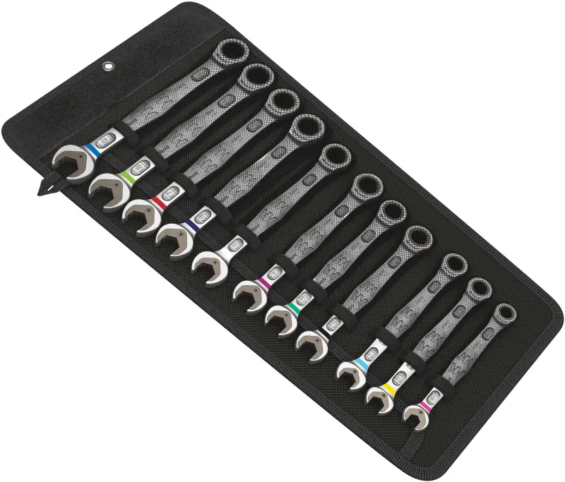 Wera 020013 Očkoploché ráčnové klíče 8 ÷ 19 mm 6000 Joker 11 Set 1 - 11 dílů (W05020013001)