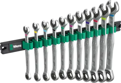 Wera 020014 9630 Magnetická lišta - očkoploché ráčnové klíče 8 ÷ 19 mm 6000 Joker 1 - 11 dílů (W05020014001)